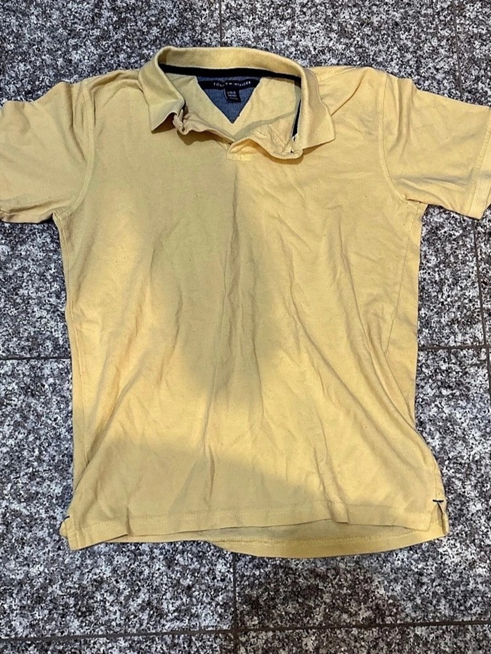 Tommy Hilfiger Yellow Short Sleeve Polo
